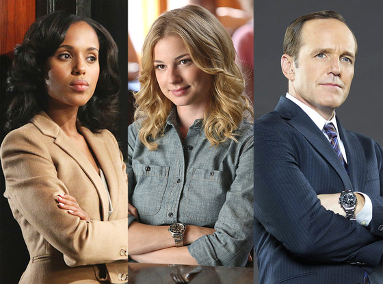 Kerry Washington, Clark Gregg, Emily VanCamp Kerry Washington, Clark Gregg, Emily VanCamp